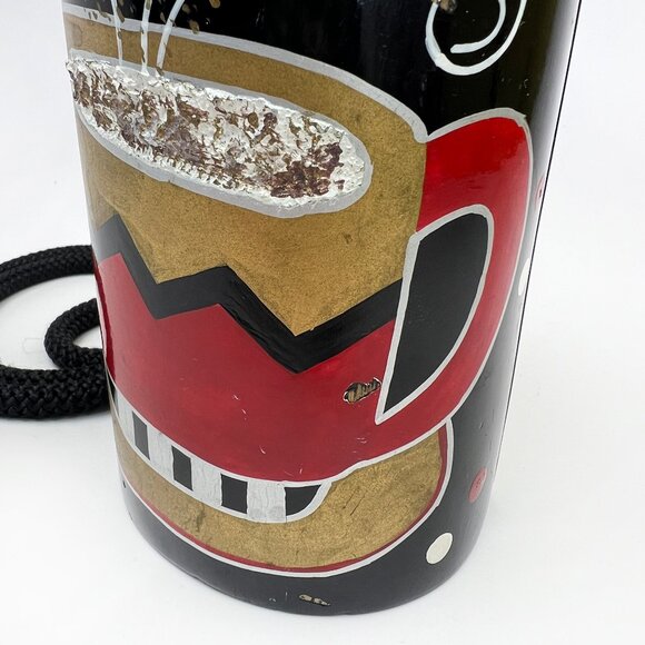 Vintage Timmy Woods Beverly Hills Wood Crossbody Purse, Coffee Cup, Handmade - Picture 4 of 15